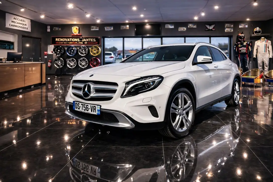 MERCEDES  GLA phase 2